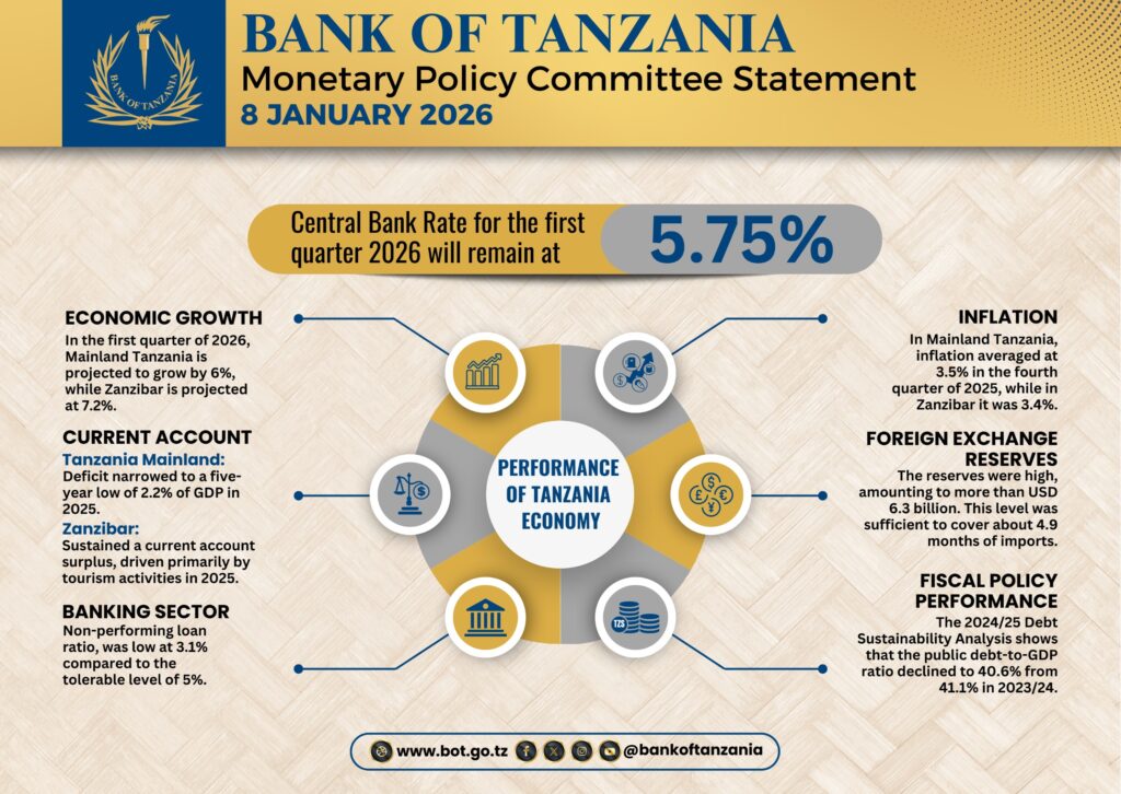 Tanzania eyes solid economic expansion in early 2026 – The BizLens
